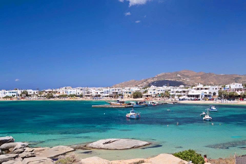 Agia Anna apartments and beach in Naxos