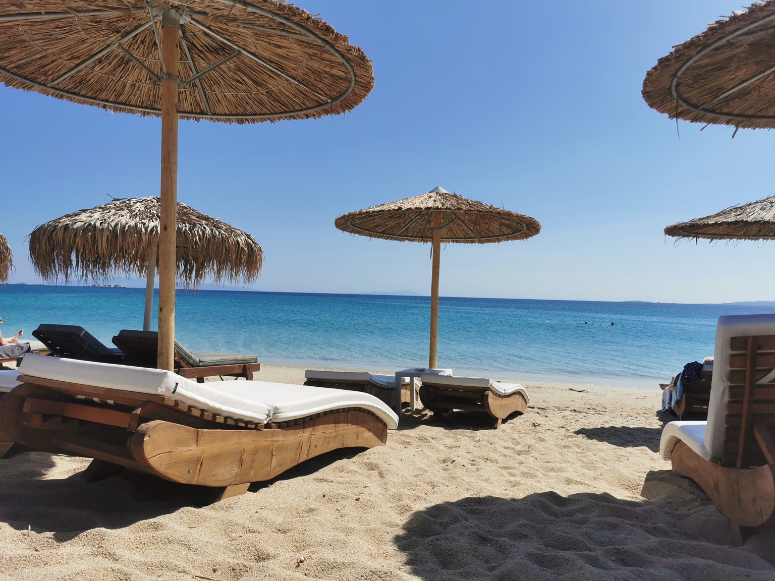 Agios Prokopios apartments and beach in Naxos