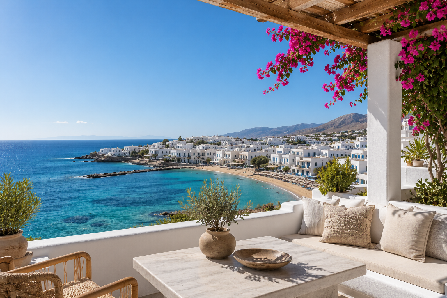 Apartment with kitchenette in Naxos