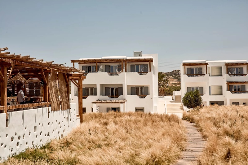 Naxian on the Beach in Plaka Naxos